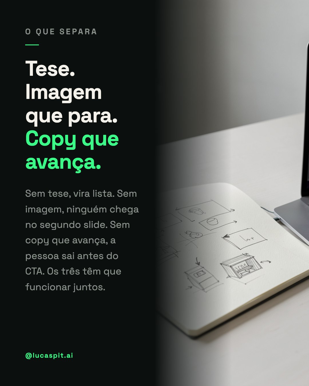 Slide 4 do carrossel gerado pela Máquina de Posts