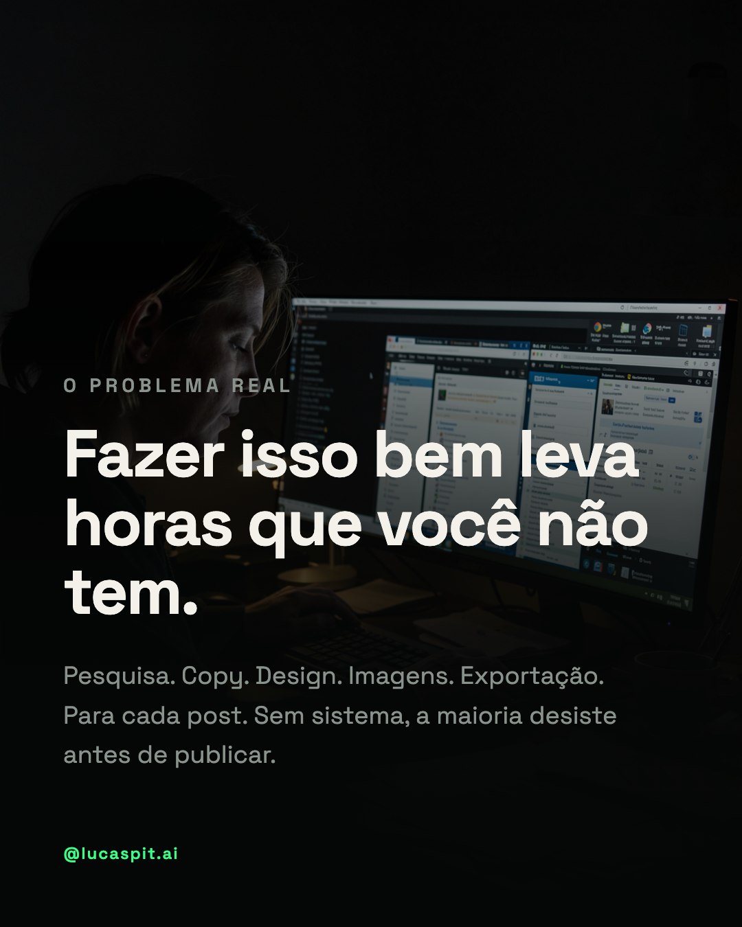 Slide 5 do carrossel gerado pela Máquina de Posts