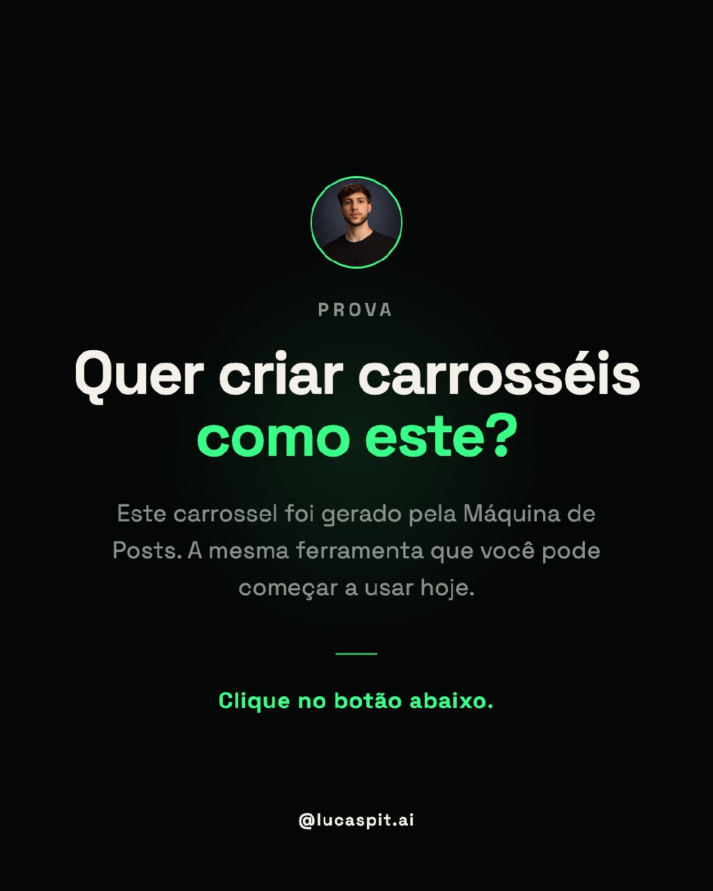 Slide 7 do carrossel gerado pela Máquina de Posts